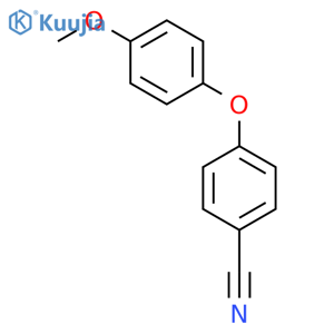 4-(4-Methoxyphenoxy)benzonitrile structure