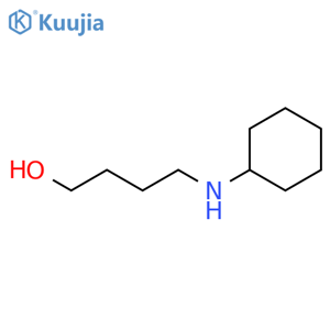 4-Cyclohexylamino-butan-1-ol structure