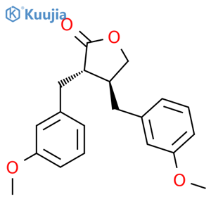 3,4-Bismethoxy rac Enterolactone structure