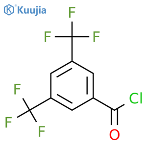 3,5-Bis(trifluoromethyl)benzoyl chloride structure