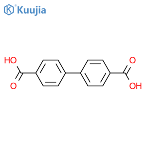 1,1'-Biphenyl-4,4'-dicarboxylic Acid structure