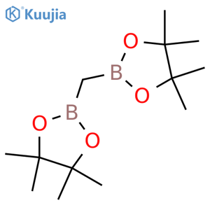 Bis[(pinacolato)boryl]methane structure