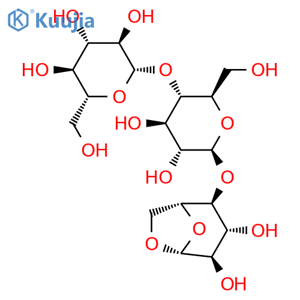 1,6-Anhydro-β-d-cellotriose structure