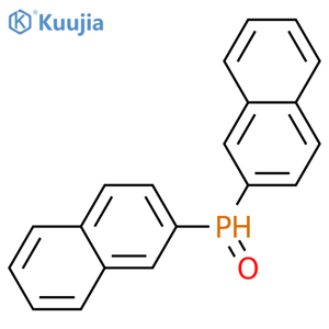 Di(naphthalen-2-yl)phosphine oxide structure