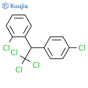 2,4'-Dichlorodiphenyltrichloroethane structure