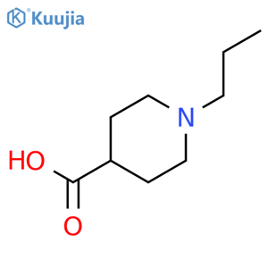 1-propylpiperidine-4-carboxylic acid structure