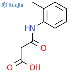 3-Oxo-3-(o-tolylamino)propanoic acid structure