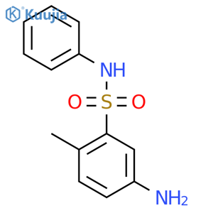 5-Amino-2-methyl-N-phenylbenzenesulfonamide structure