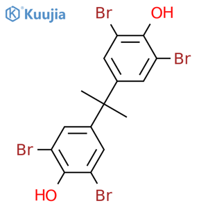 Tetrabromobisphenol A structure