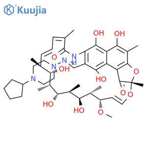 25-Desacetyl Rifapentin structure