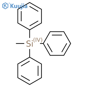 Methyltriphenylsilane structure