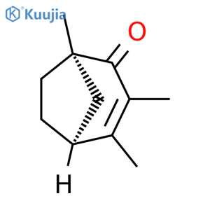 (1R,5S)-1,3,4-Trimethylbicyclo[3.2.1]oct-3-en-2-one structure