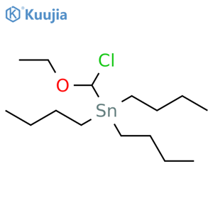 l'α-chloro α-ethoxymethyltributyletain structure