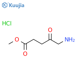 Methyl aminolevulinate hydrochloride structure