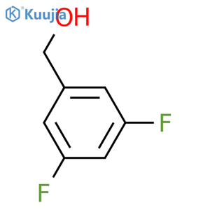 (3,5-difluorophenyl)methanol structure