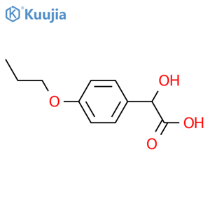 2-Hydroxy-2-(4-propoxyphenyl)acetic Acid structure