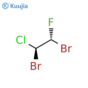 ETHANE, 1,2-DIBROMO-1-CHLORO-2-FLUORO-, (R*,R*)- structure