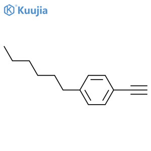 1-Ethynyl-4-hexylbenzene structure