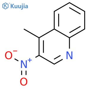 4-Methyl-3-nitroquinoline structure