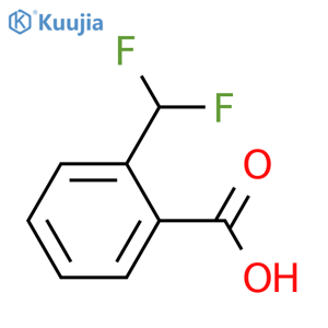 2-(Difluoromethyl)benzoic Acid structure