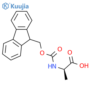Fmoc-D-Ala-OH structure
