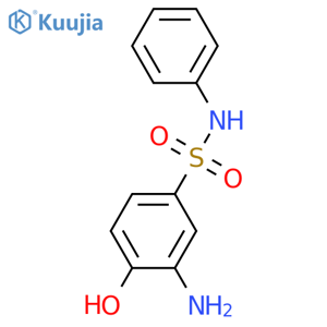 3-Amino-4-hydroxy-N-phenylbenzenesulfonamide structure