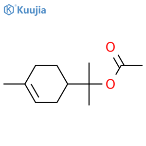 alpha-Terpinyl acetate structure