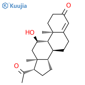 11a-Hydroxy Progesterone structure