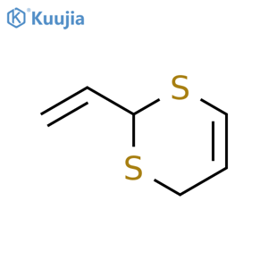 4H-1,3-Dithiin,2-ethenyl- structure