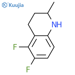 5,6-difluoro-2-methyl-1,2,3,4-tetrahydroquinoline structure