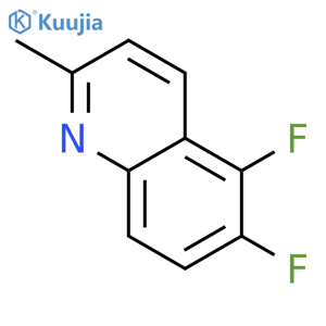 5,6-difluoro-2-methyl-Quinoline structure