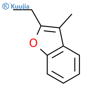 2-Ethyl-3-methylbenzofuran structure