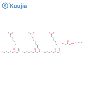 Fatty acids,castor-oil, potassium salts structure