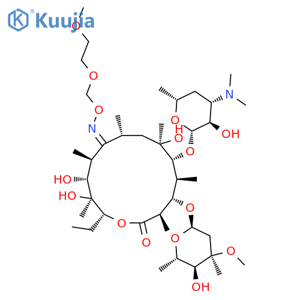 Roxithromycin structure