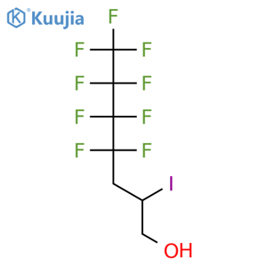 1-Heptanol,4,4,5,5,6,6,7,7,7-nonafluoro-2-iodo- structure