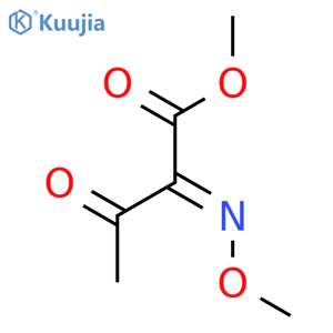 (Z)-2-(Methoxyimino)-3-oxobutanoic Acid Methyl Ester structure