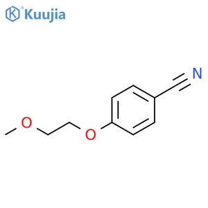 4-(2-methoxyethoxy)benzonitrile structure