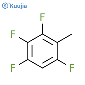 Benzene,1,2,3,5-tetrafluoro-4-methyl- structure