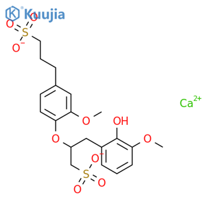 Lignosulfonic acid, calcium salt structure