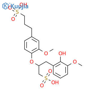 Lignosulfonic acid structure