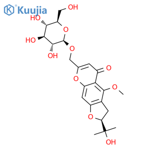 prim-O-Glucosylcimifugin structure