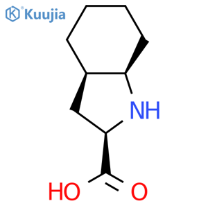 (2R,3aR,7aR)-rel-OctahydroIndole-2-carboxylic Acid structure