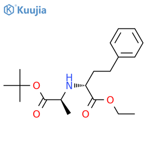 N-1-(R)-Ethyloxycarbonyl-3-phenylpropyl-L-alanine tert-Butyl Ester structure