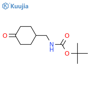 (4-Oxo-cyclohexylmethyl)carbamic Acid tert-Butyl Ester structure