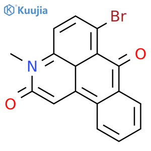 10-bromo-14-methyl-14-azatetracyclo7.7.1.0^{2,7}.0^{13,17}heptadeca-1(16),2(7),3,5,9(17),10,12-heptaene-8,15-dione structure