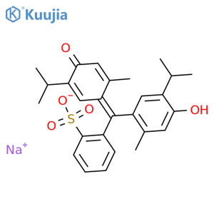 thymol blue, sodium salt structure