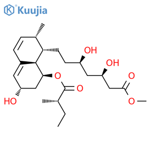 3beta-hydroxy ML-236B methylester structure