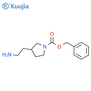 3-Aminoethyl-1-N-Cbz-pyrrolidine structure