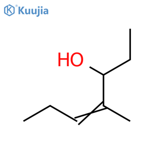 4-Methyl-4-hepten-3-ol structure