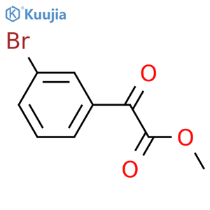 Methyl 2-(3-bromophenyl)-2-oxoacetate structure